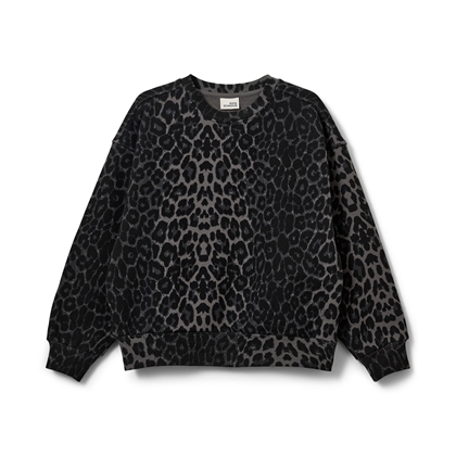 Sofie Schnoor Sweatshirt Elisy - Grey Leopard 